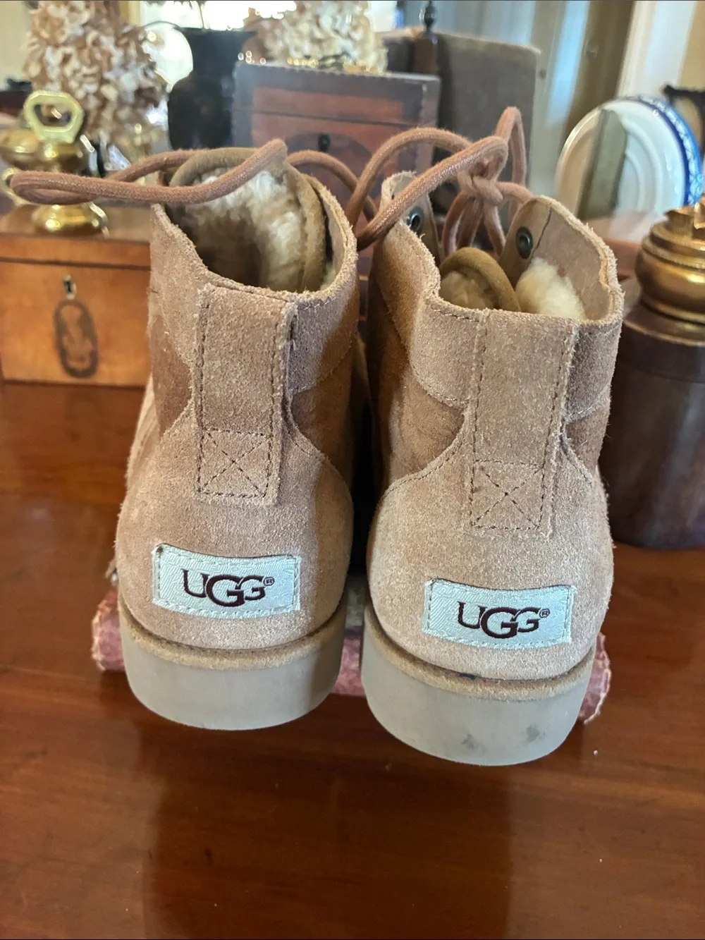 UGG Women’s Bethany - Classic Slim Water Resistant Chukka Boot - Picture 8 of 11